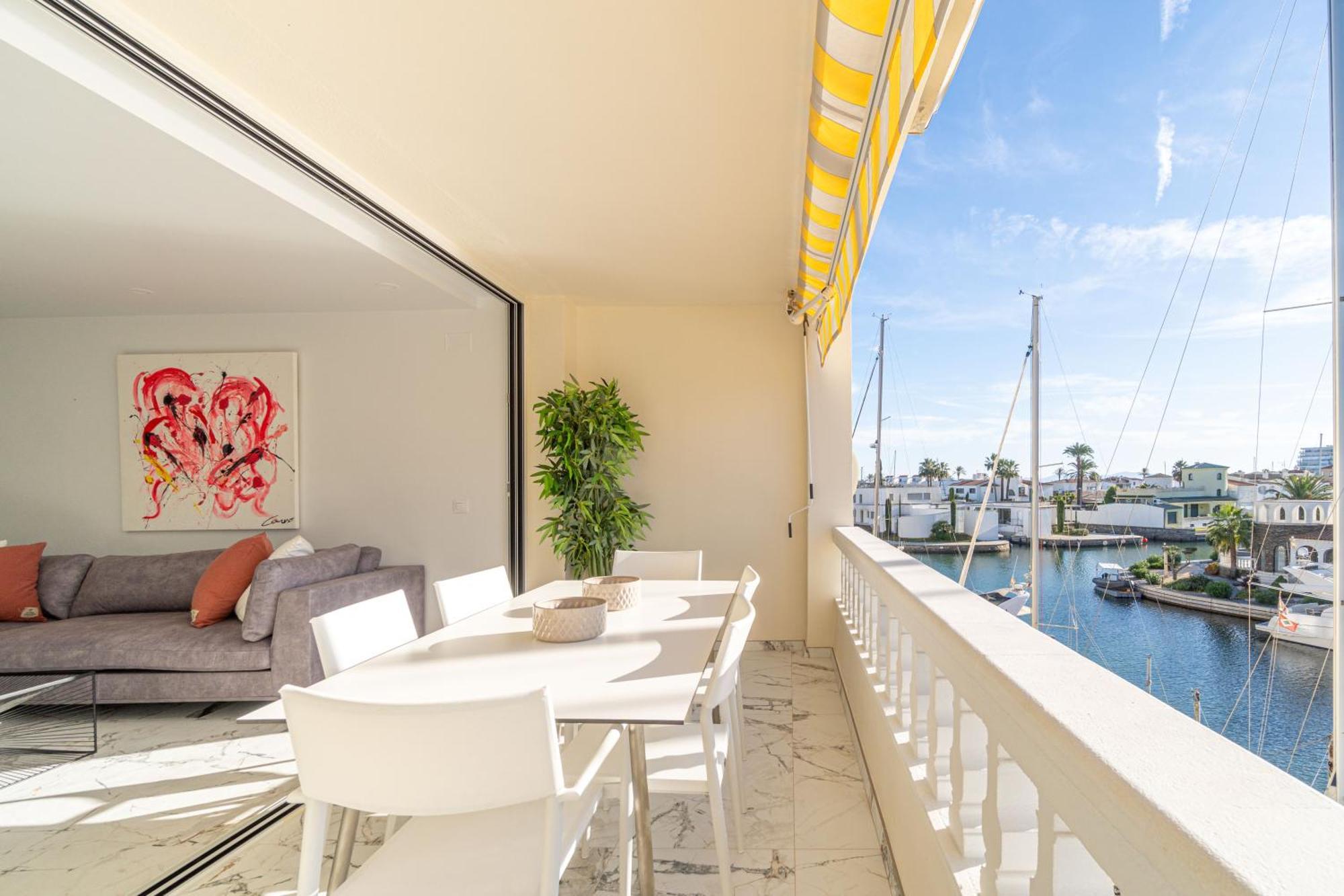 Appartement Moderno Apartamento Frente Al Canal Con Terrazas à Empuriabrava Extérieur photo